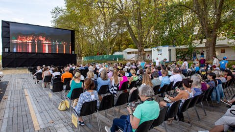 Open-Air-Kino beim Festivals des Deutschen Films in Ludwigshafen | Open-Air-Kinos in Rheinland-Pfalz