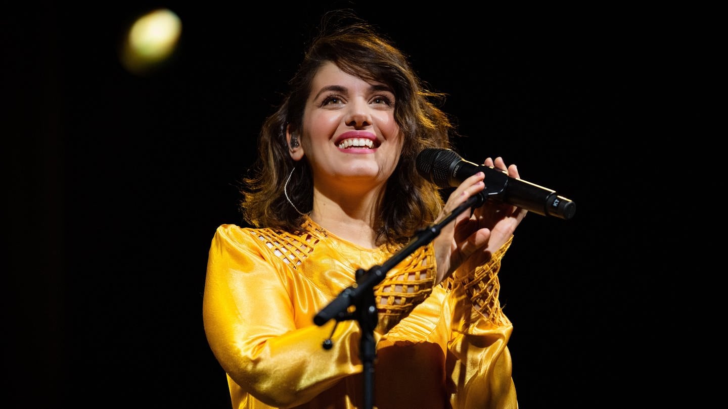 Sängerin Katie Melua live auf 