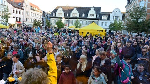 Höhepunkt auf dem Kornmarkt