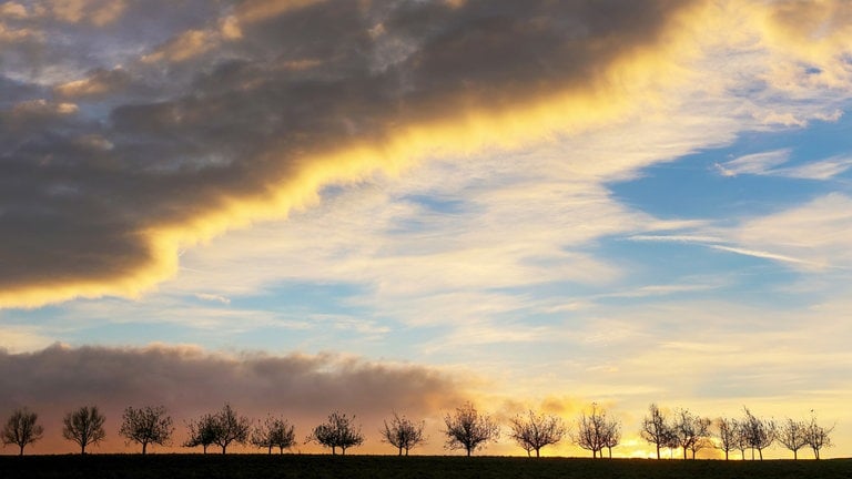 25. November: Nach bis zu 17 Grad im Südwesten am Wochenende, soll es in dieser Woche kühler werden. Dazu kommen viele Wolken, Regen, mindestens bis zur Wochenmitte. Ursache für die außergewöhnlichen Temperaturen der letzten Tage war und ist übrigens Orkan "Sigird". Der so genannte "Bomben-Zyklon" zieht laut DWD sowohl kalte Polarluft, als auch warme Luft vom Äquator an.