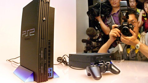 Die meistverkaufte Spielekonsole der Welt: Die Playstation 2 von Sony.