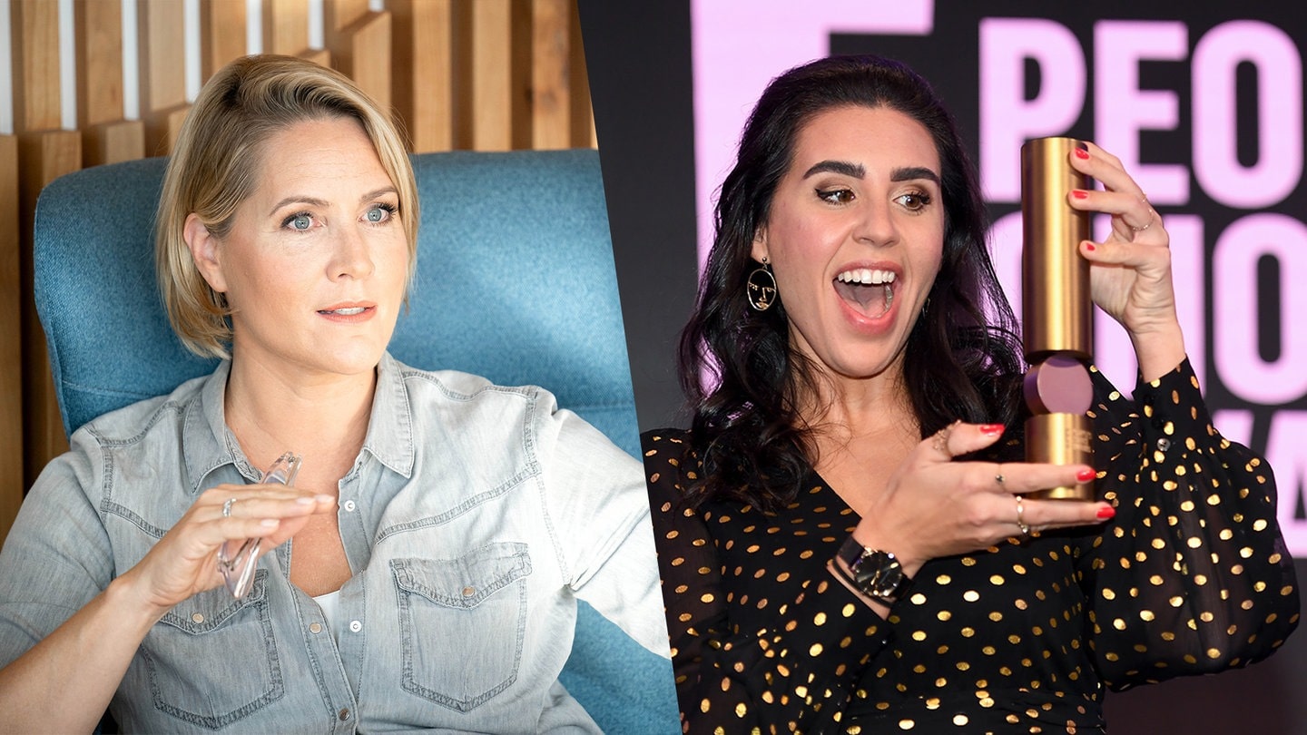 Judith Rakers und Ariana Barborie machen zusammen den Podcast 