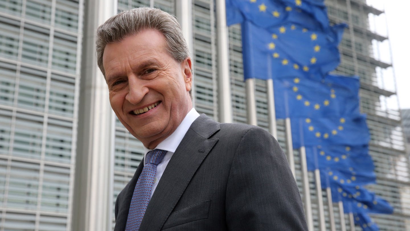 Der Präsident der EBS Universität für Wirtschaft und Recht, Günther Oettinger, ist zu Gast in SWR1 Leute