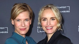 Ina Weisse und Nina Hoss in SWR1 Leute (Foto: Premiere des Kinofilms "Das Vorspiel" auf dem 27. Filmfest Hamburg 2019 im Abaton. Hamburg)