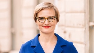 Live vom gläsernen Studio auf dem Maimarkt Mannheim, SWR1 Leute mit Franziska Brantner, MdB und parlamentarische Staatssekretärin im Bundeswirtschaftsministerium 