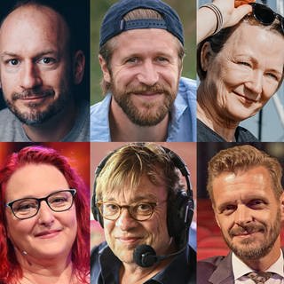 Best of SWR1 Leute am 31.12.2023 mit Martin Wittmann, Benedikt Bösel, Almut Laing, Yael Adler, Anny Hartmann, Béla Réthy, Florian Schroeder und Axel Reitz