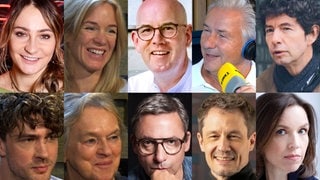 Best of Leute-Collage mit Kristina Vogel, Astrid Därr, Alex Jacob, Klaus Wowereit, Christian Drosten, Timon Krause, Elke Heidenreich, Rocko Schamoni, Stephan Sonnenburg und Eva Weber-Guskar