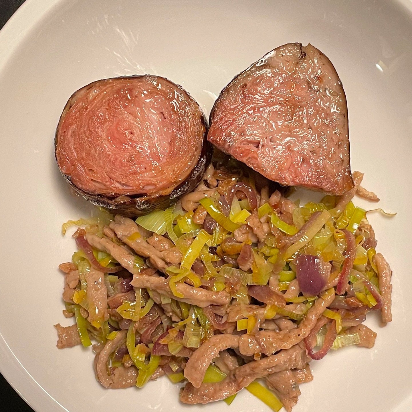 Kochen mit Genussforscher Prof. Thomas Vilgis - Leberspätzle mit Lauch ...