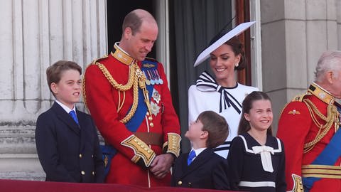 Prinzessin Kate und Familie: Erster öffentlicher Auftritt in diesem Jahr bei "Trooping the Colour"