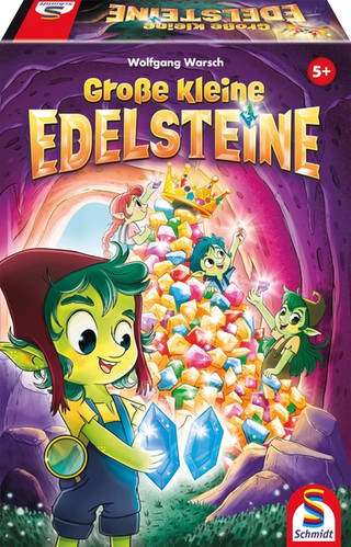 Das Kinderspiel "Große kleine Edelsteine" von Wolfgang Warsch ist von der Jury "Spiel des Jahres" zum "Kinderspiel des Jahres 2024" nominiert worden.