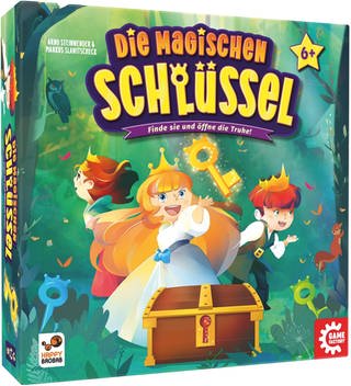Das Kinderspiel "Die magischen Schlüssel" von Arno Steinwender und Markus Slawitschek ist von der Jury "Spiel des Jahres" zum "Kinderspiel des Jahres 2024" nominiert worden.