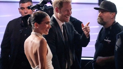 Prinz Harry und seine Frau Meghan bei den ESPY Awards im Dolby Theatre in Los Angeles.