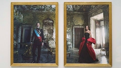 Fotografin Annie Leibovitz hat König Felipe und Königin Letizia von Spanien vor prunkvoller Kulisse tempramentvoll in Szene gesetzt.