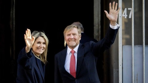 Königin Maxima und König Willem-Alexander beim Neujahrsempfang