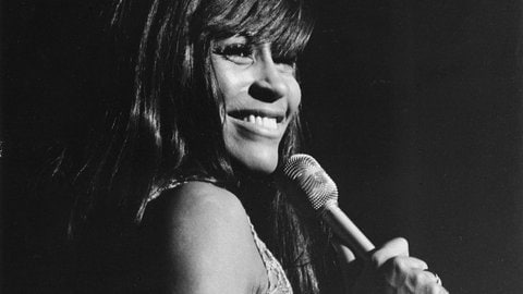 Tina Turner 1969 in Las Vegas.