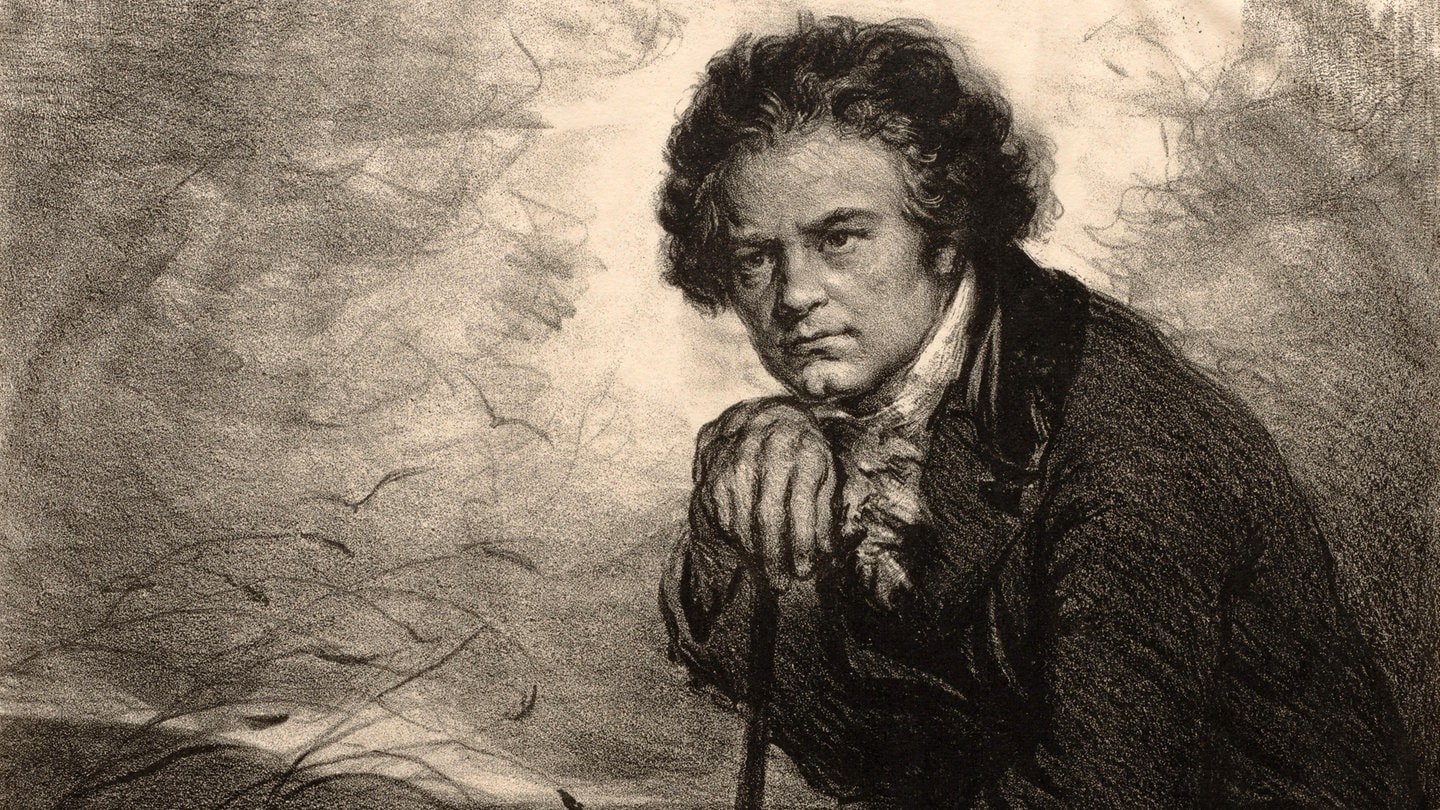 Ludwig van Beethoven, 17. Dezember 1770 bis 26. Maerz 1827, war ein deutscher Komponist und Pianist.