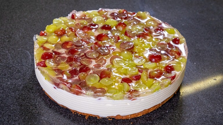 Rezept: Weintrauben-Kuchen mit Quark - SWR4