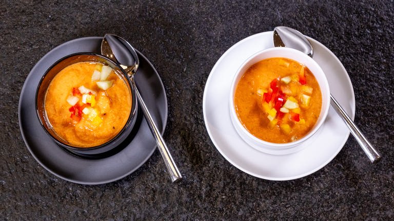 Rezept für originale Gazpacho: Erfrischende, andalusische Suppe - SWR4