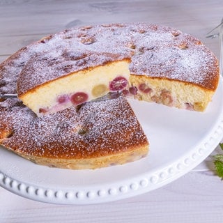 Saftiger Traubenkuchen mit dem Rezept für Rührkuchen ganz einfach, schnell und saftig.