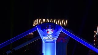 Die Lichtershow für die UEFA Euro 2024 wird getestet