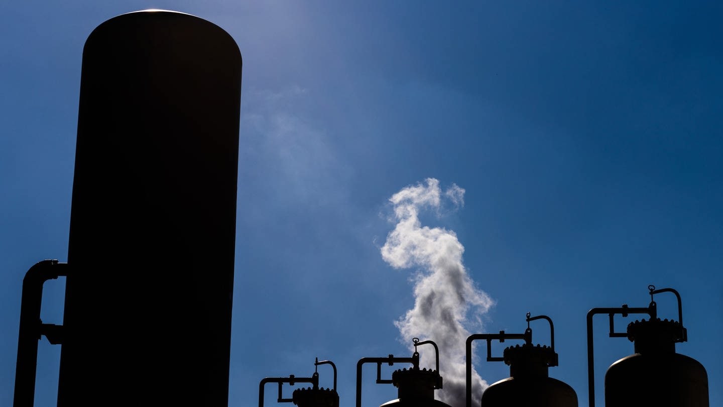 Die Industrie BW stieß 2023 etwa 14,5 Prozent weniger CO2 aus