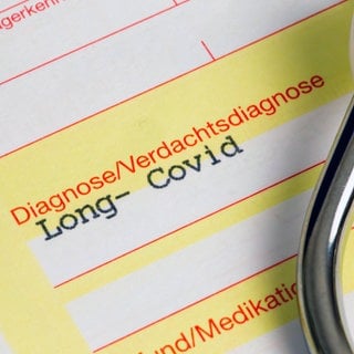 Diagnose Long Covid auf einer Arzt-Überweisung