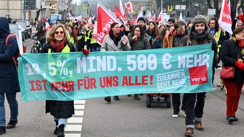 Tarifstreit Im Öffentlichen Dienst: Ver.di Weitet Warnstreiks Aus - SWR ...