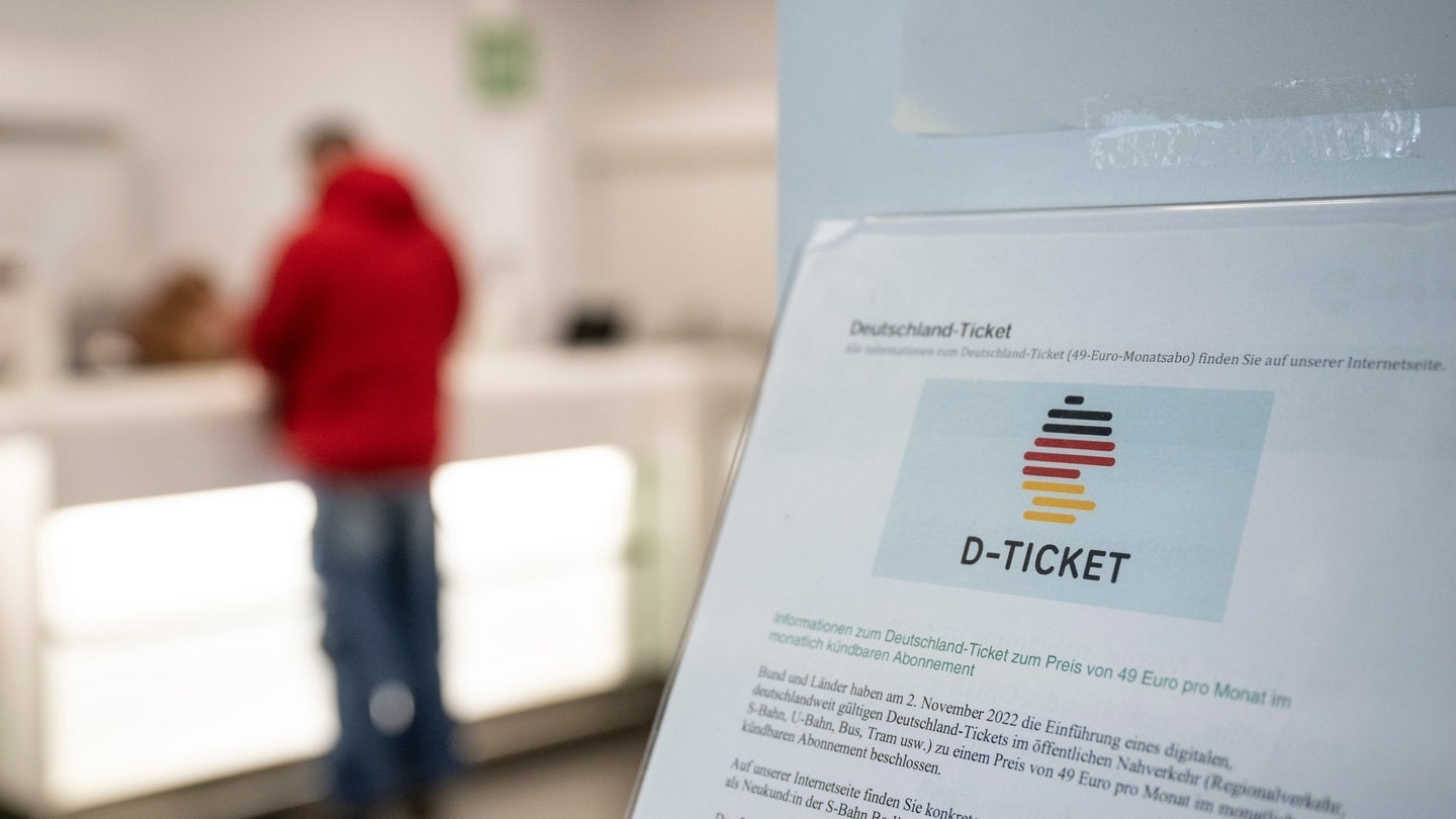 So Steht Es Um Das Deutschlandticket In BW Kurz Vor Dem Start - SWR Aktuell