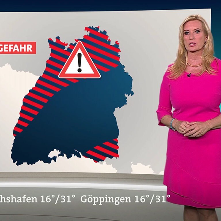 Das Wetter In BW: Schwüle Luft Durch Schauer Und Gewitter - SWR Aktuell