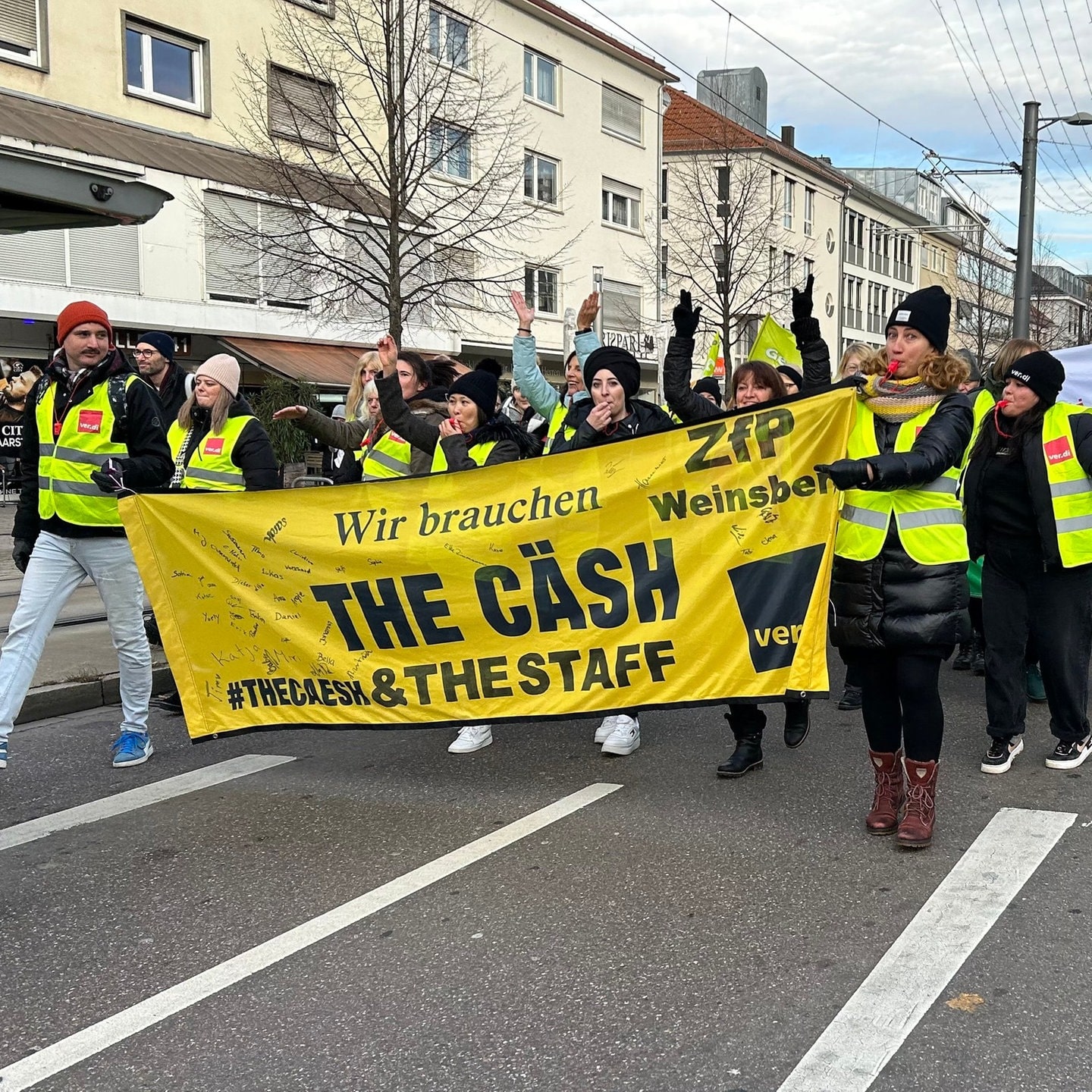 Warnstreiks Im öffentlichen Dienst: Tausende In BW Dabei - SWR Aktuell