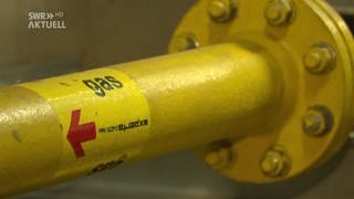 gelbe Gasleitung