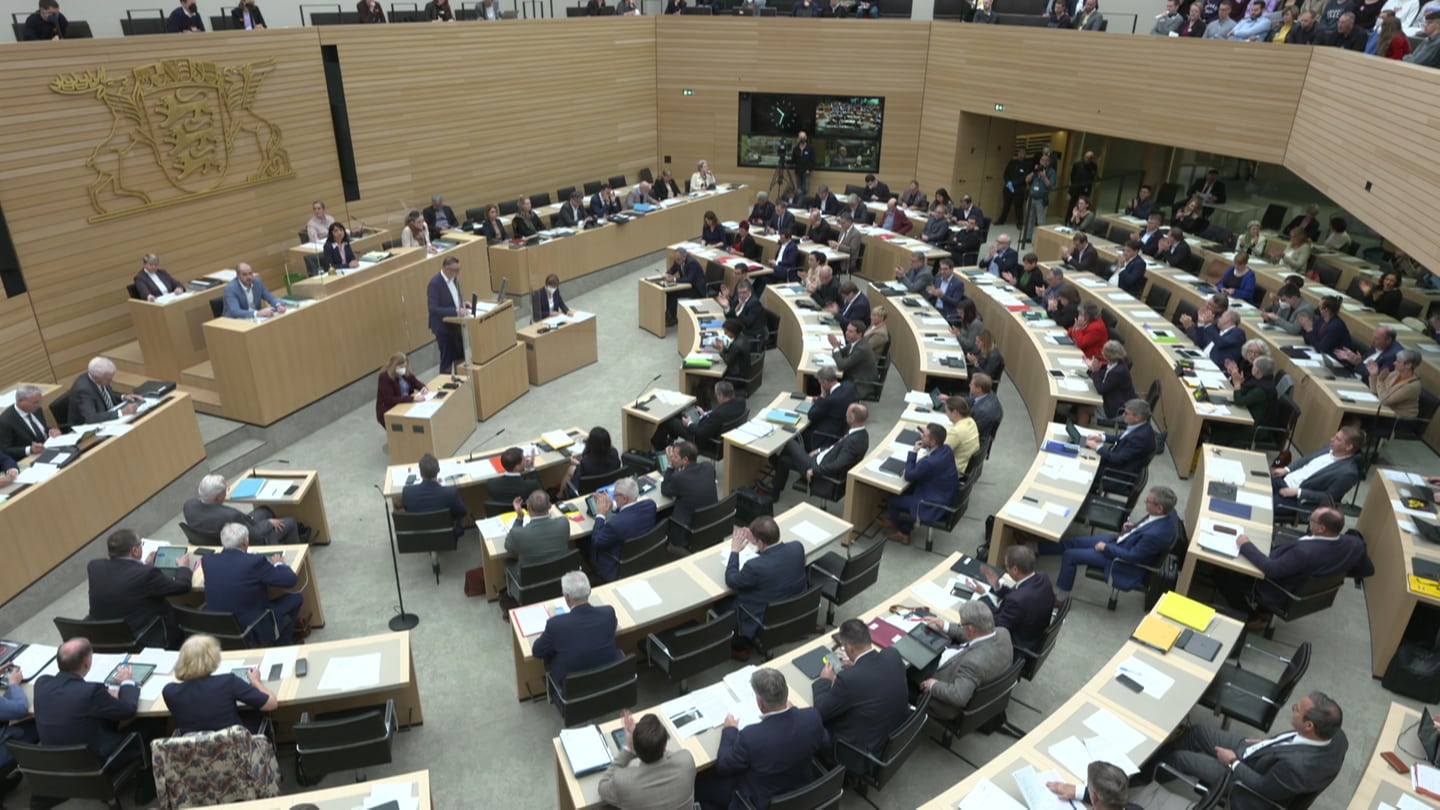 Die Haushaltsdebatte im Landtag ist in vollem Gange.
