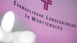 Aufschrift Evangelische Landeskirche in Württemberg