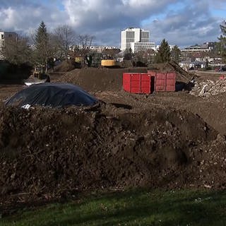 Bombenentschärfung in Freiburg im Breisgau