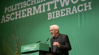 Winfried Kretschmann beim Politischer Aschermittwoch