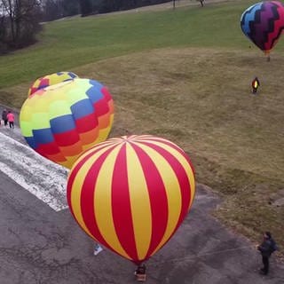 Mini-Heißluftballons