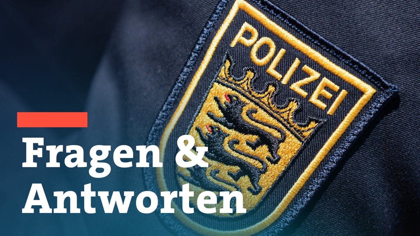Das Wappen der Polizei von Baden-Württemberg
