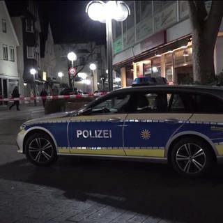 Polizeiwagen Nachts