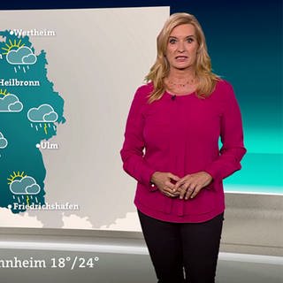 Wetterreporterin Claudia Kleinert