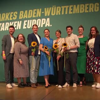 Gewählte Kandidaten der Grünen zur Europawahl
