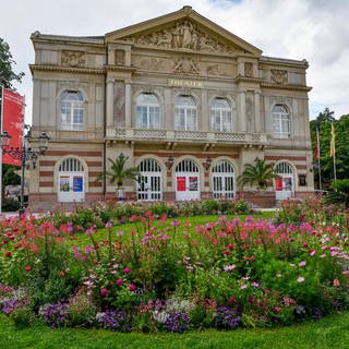 Das Teater von Baden-Baden in der Außenansicht.