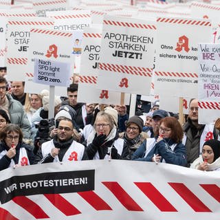 Apotheken-Protest in Stuttgart