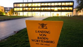 Das Gebäude des Landtags von Baden-Württemberg