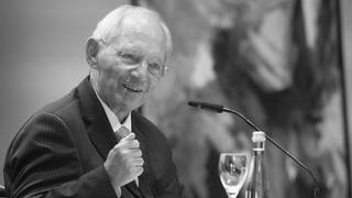 Wolfgang Schäuble (CDU), ehemaliger Bundestagspräsident, ist tot. Hier bei einem Festakt anlässlich seines 80. Geburtstags. (Archiv)