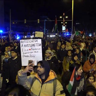 Gaza-Demo in Stuttgart