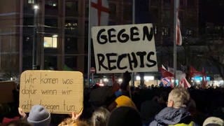 Demo gegen Rechts in Freiburg