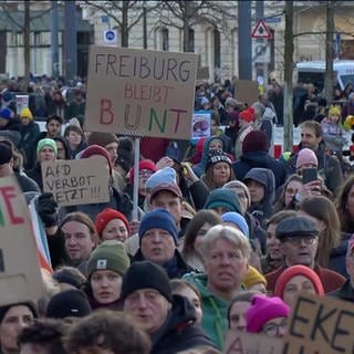 Demo gegen rechts