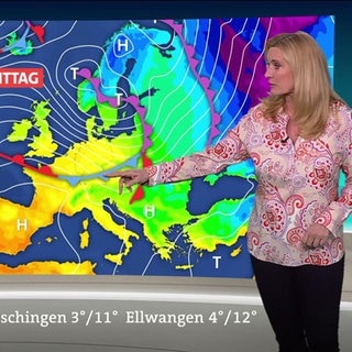 Meteorologin Claudia Kleinert