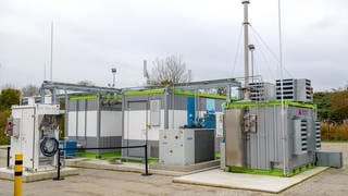 Anlage für grünen Wasserstoff wird in Betrieb genommen (Archiv)