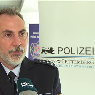 Steffen Grabenstein vom Polizeipräsidium Ludwigsburg